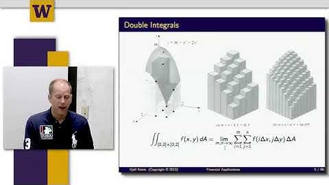 Mathematical Methods for Quantitative Finance || 02 W4 1  Double Integrals 15 52