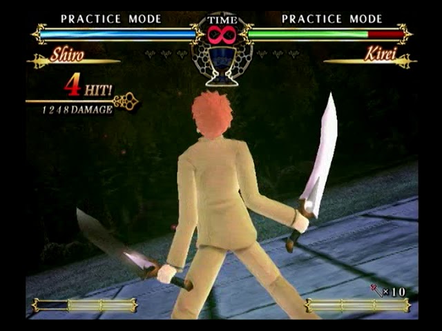 Fate Unlimited Codes 士郎 鶴翼三連始動コンボ Youtube