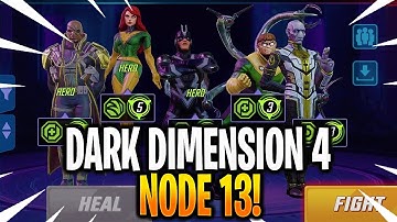 *NEW* DARK DIMENSION 4 (NODE 13) - MARVEL Strike Force - MSF