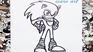 Como dibujar a sonic boom | how to draw sonic boom(Qué tal amigos de YouTube el día de hoy dibujare a sonic boom espero les guste y sea de mucha utilidad a la hora de dibujarlo. Suscríbete y compártelo., 2015-09-02T20:03:59.000Z)