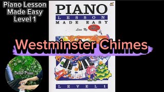 Piano Lesson Made Easy Level 1 | Page 14: Westminster Chimes