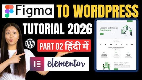 Figma to WordPress Elementor Tutorial in Hindi (Part-2) | How to Build Website Footer Step-by-Step