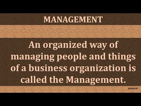 DIFFERENCE BETWEEN MANAGEMENT