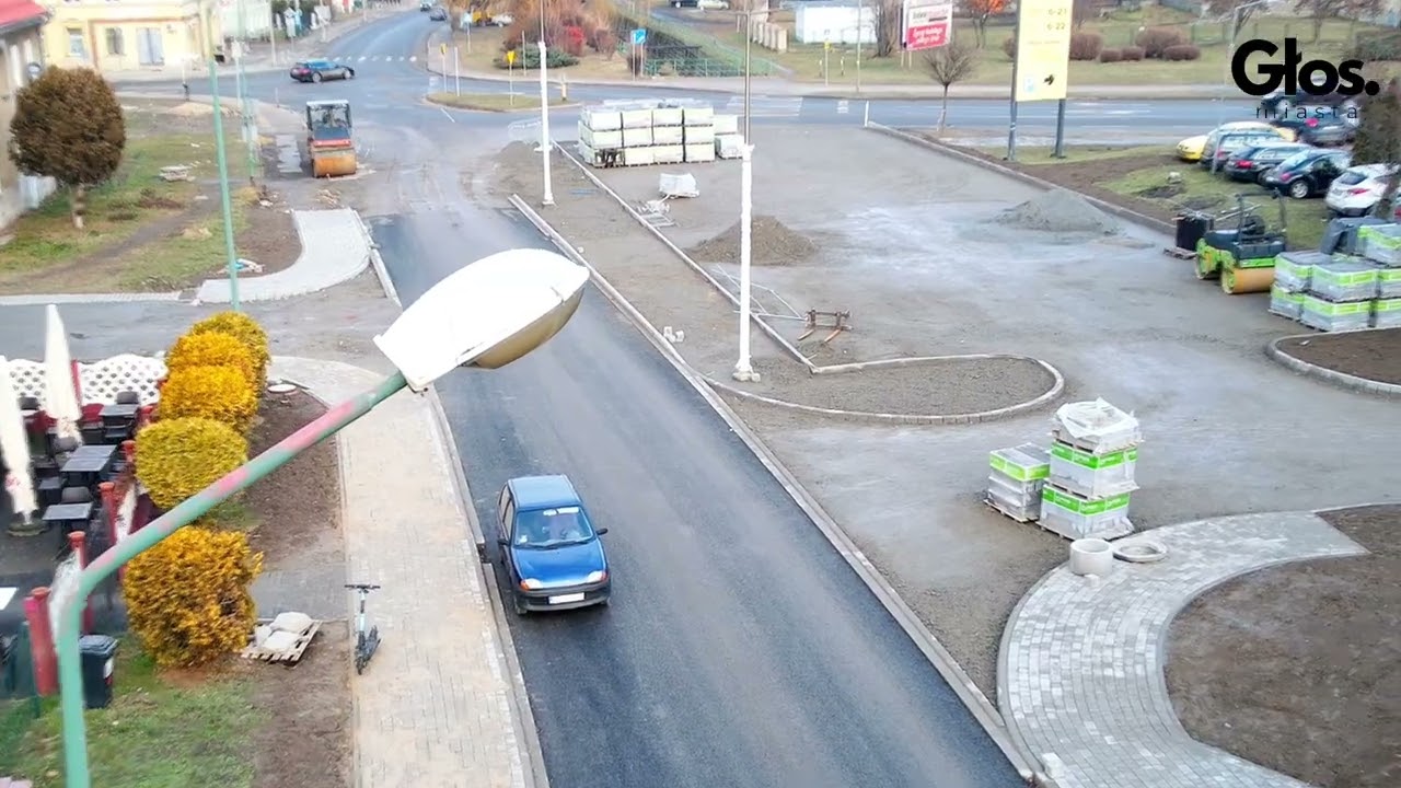 Postępy prac modernizacyjnych na ulicy Wolności w Bielawie. Styczeń 2026