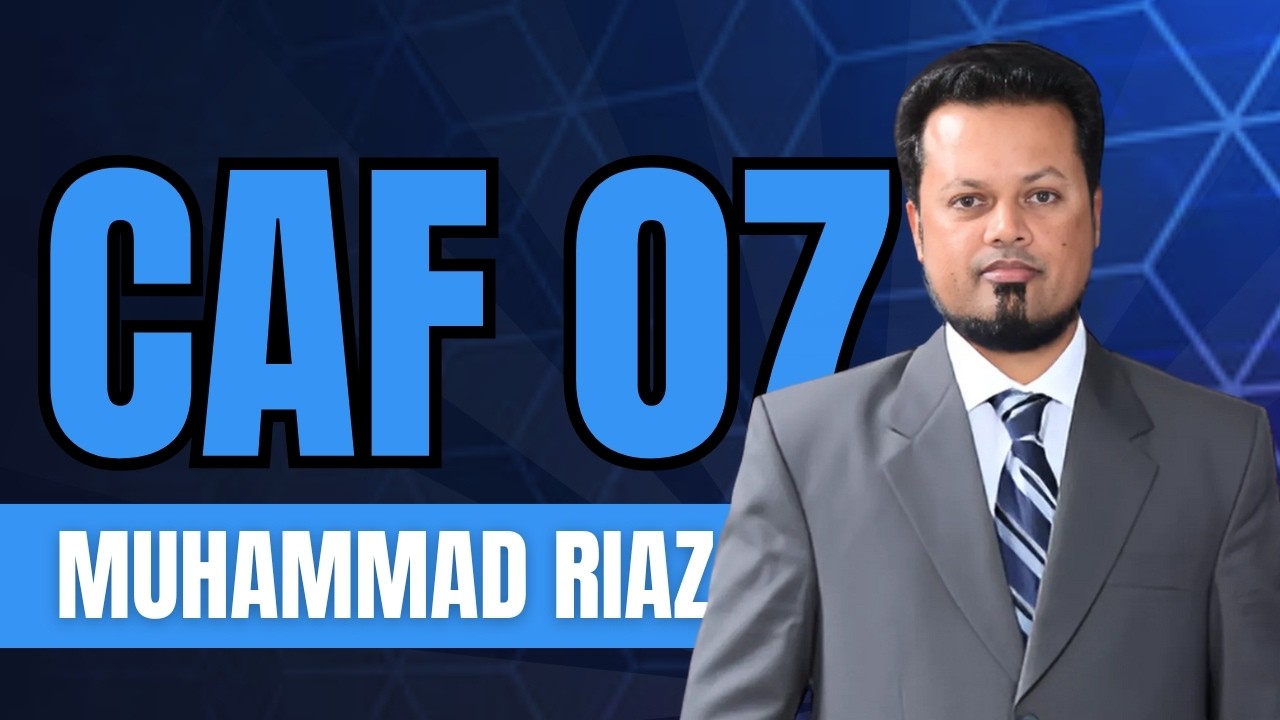M Riaz Rori Wala CAF 7 SIR M.RIAZ Lecture 07 - YouTube
