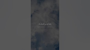 وَٱللَّهُ أَنزَلَ مِنَ ٱلسَّمَاۤءِ مَاۤءࣰ | محمد صديق المنشاوي | سورة النحل | نهاوند