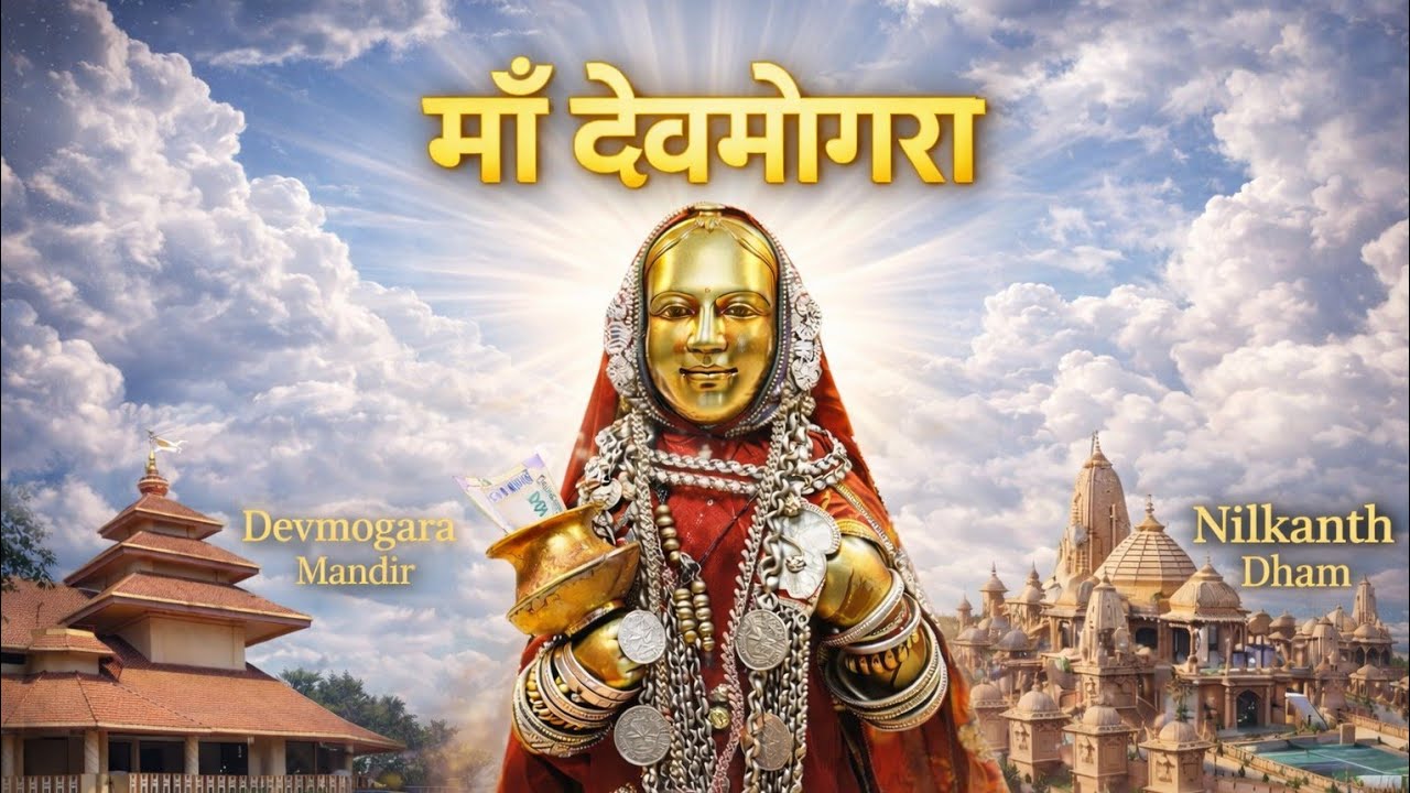 ​दो बड़े धाम एक साथ! नीलकंठ धाम पोईचा और माँ देवमोगरा दर्शन 🕉️|#adivasivloger |#devmogra |#nilkanth 