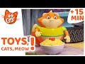 44 Cats | Toys, Cats, Meow Compilation! [15 MIN]