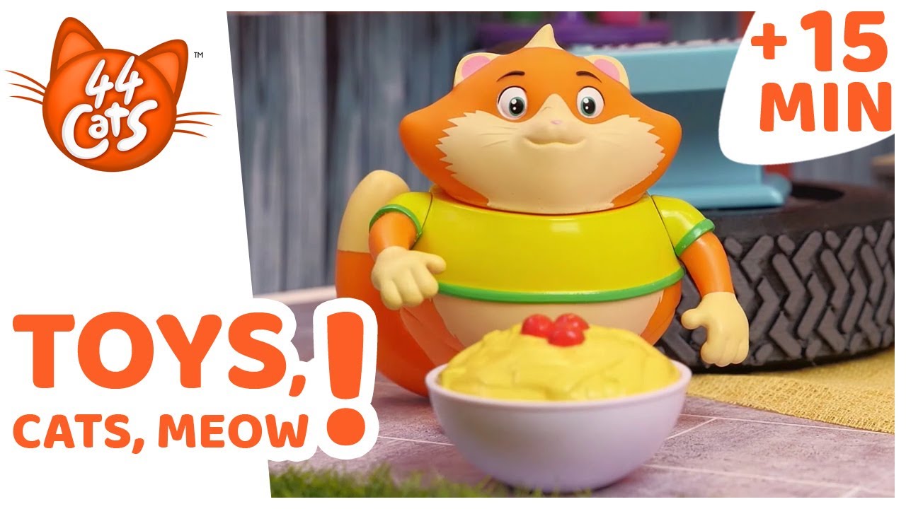 44 Cats | Toys, Cats, Meow Compilation! [15 MIN] - YouTube