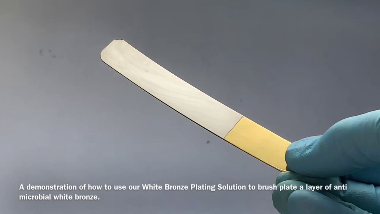White bronze plating YouTube