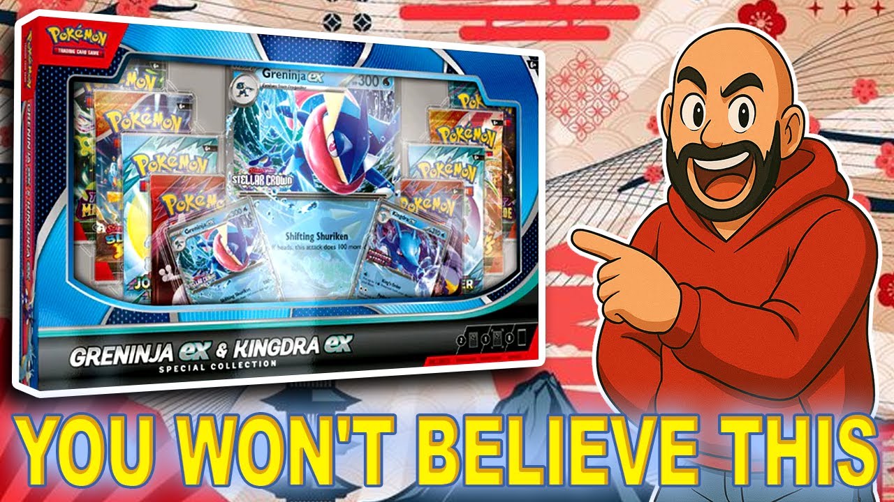 Greninja ex & Kingdra ex Boxes… You Won’t Believe These Pulls!