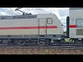 Züge in Röderau Juni Teil 4 #train #Zug #Güterzug #Personenzug #trainspotting