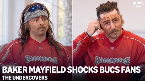 Baker Mayfield Shocks Buccaneers Fans After Revealing Disguise | The Undercovers | Prime Video