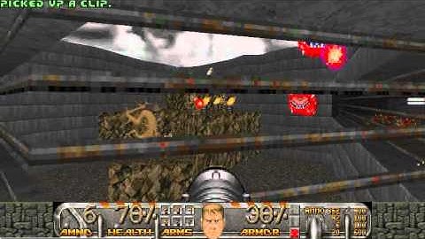 DooM II - Community Chest 4: Ultra-Violence Playthrough - Polluted Paths (MAP04)