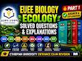 #Ethiopian University Entrance Exam/Biology/ Ecology Solved Questions (2010–2017)