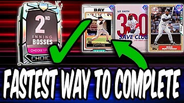 FASTEST WAY To COMPLETE The 2ND INNING PROGRAM! MLB THE SHOW 21 2ND INNING PROGRAM TIPS AND TRICKS!