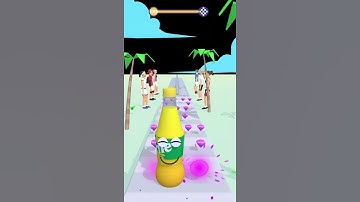 Juice Run - Gameplay Walkthrough iOS Android Max Level  #shorts