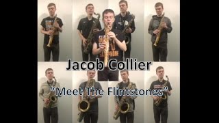 ⁣Jacob Collier - Meet The Flintstones [Sax Choir]