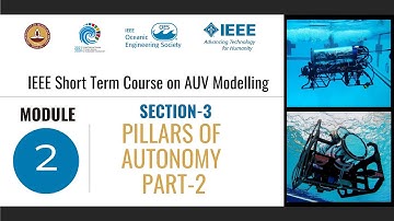 07 Pillars of Autonomy Module Part-2 | AUV Modelling | IEEE Short Term Course | Aquavision 2025