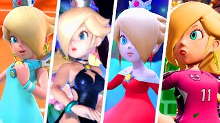 Evolution of Rosalina in Mario Sports Games (2008 - 2024)