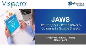 Inserting and Deleting Rows and Columns in Google Sheets