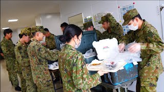 The food prepared by the Japanese army is the best food in terms of taste and tenderness!