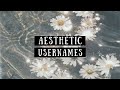 Aesthetic usernames 2