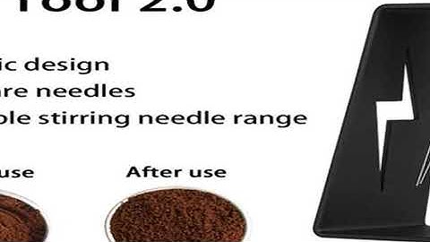 MHW-3BOMBER Adjustable WDT Espresso Distribution Tool Replaceable Needles Coffee Stirrer with Magnet