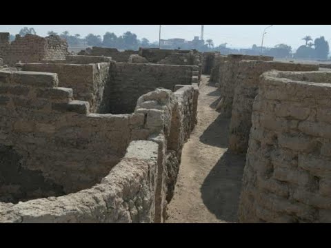 Egypt ~ "Golden" City Discovered Near Ancient Harbor I Have Shown | Luxor/Thebes |