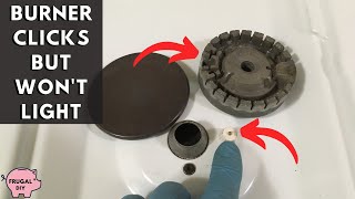 Fix a Stove Top Burner That Clicks But Won’t Light