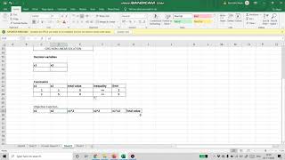 Solving Non Linear Programming Problem Using Excel Solver