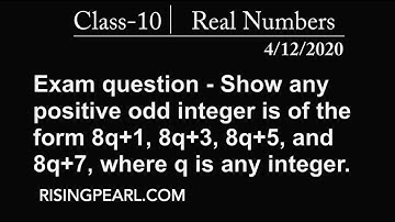 Exam problem on Euclid