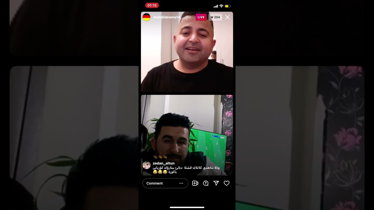 Ara darbani w sarok mahdi dewana live insta taza 2022😂