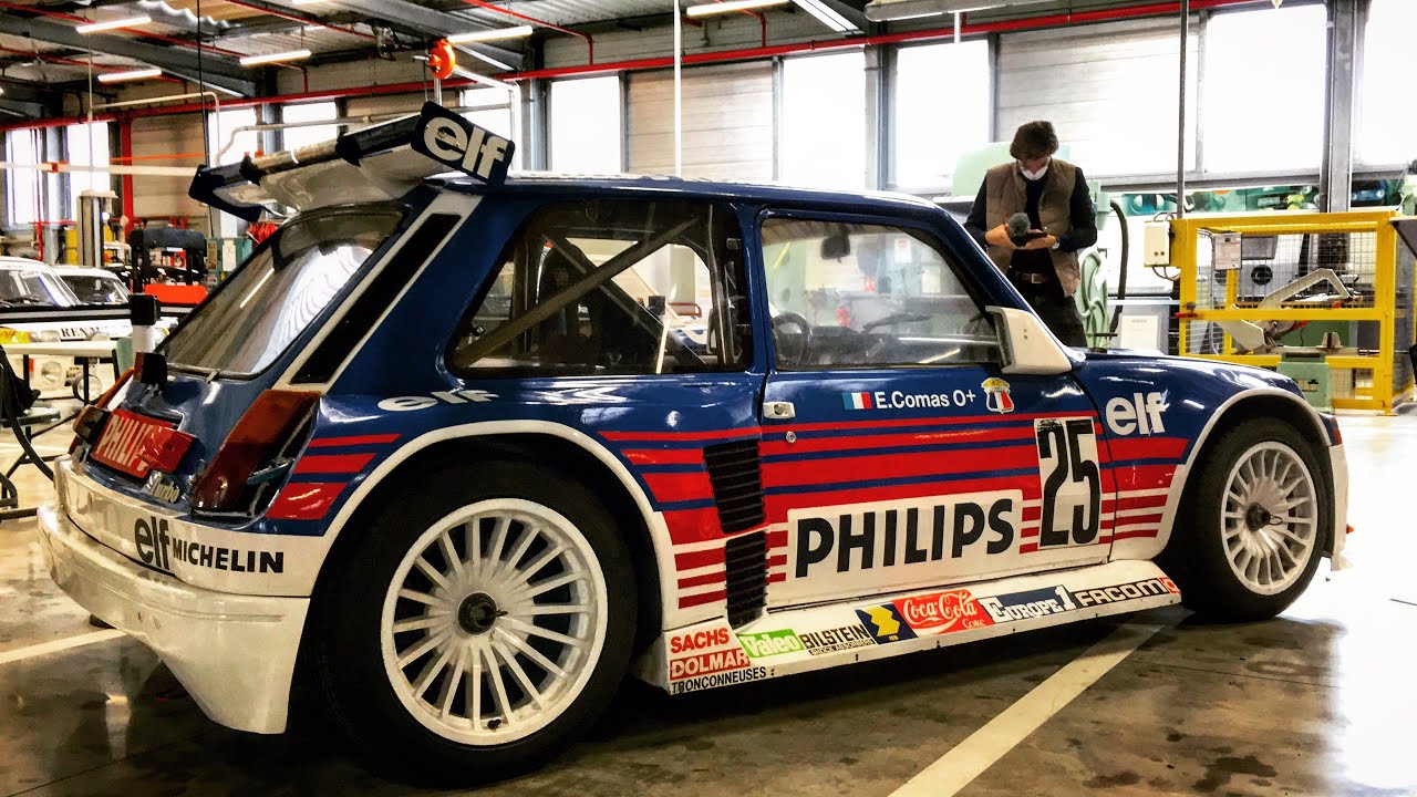Group B Reanult R5 Turbo From The Peugeot Adventure Museum In Soc
