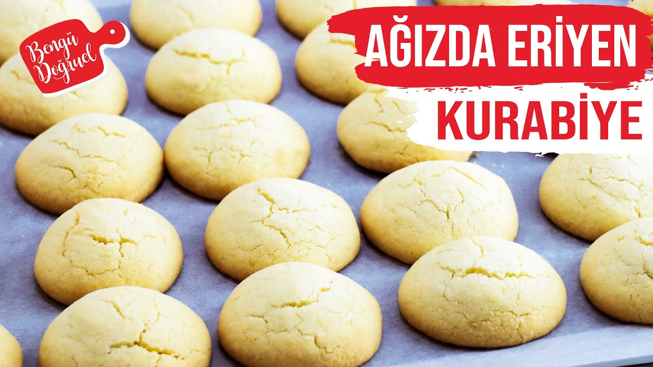 5 DAKİKADA KURABİYE YAPTIM 💯TAM ÖLÇÜLÜ NİŞASTALI KURABİYE TARİFİ YouTube