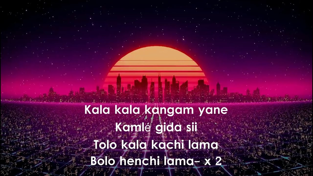 Kala Kala lyrics video  Chorun Mugli
