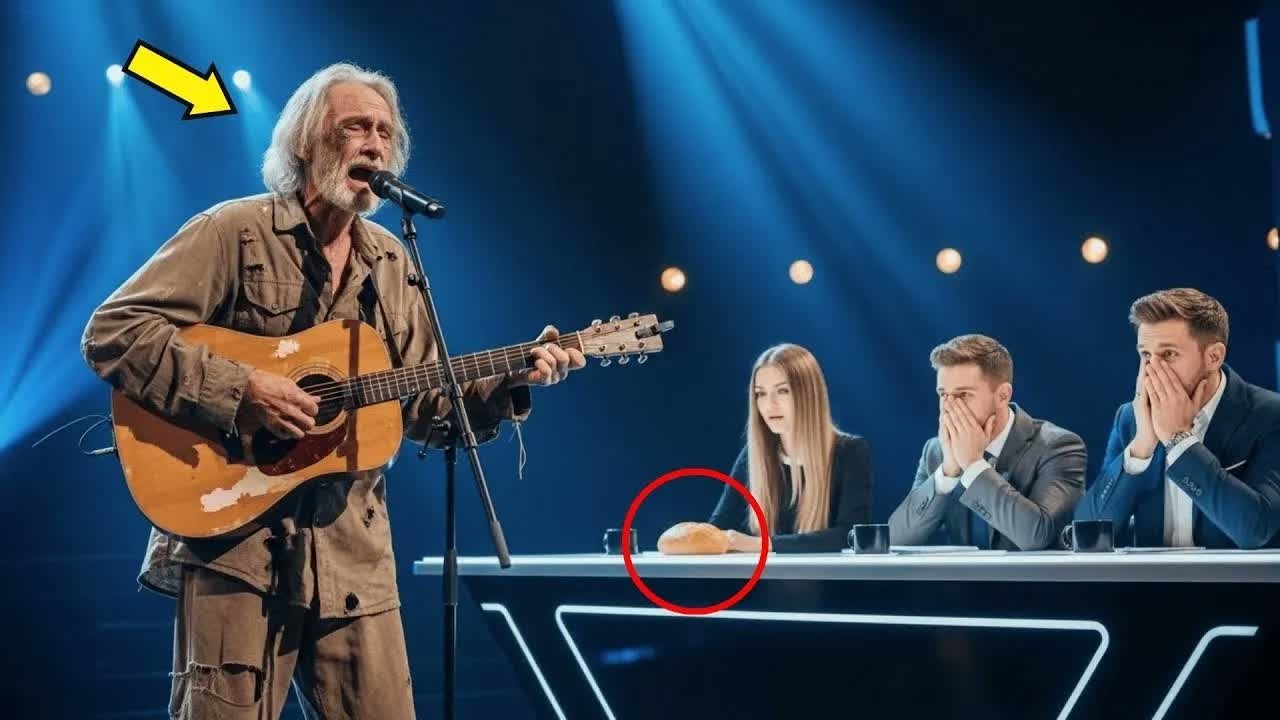 ”Jag har en begäran”, sa den gamle mannen med de slitna kläderna. ”Om jag sjunger bra kan ni ge mig en tallrik mat.” Juryn skrattade. Publiken trodde att det var en sketch. Men när han öppnade...