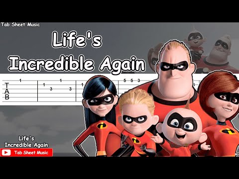 The Incredibles - Life's Incredible Again | Guitar Tutorial