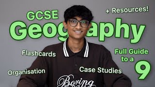 How to get a GRADE 9 in GCSE Geography (with resources)