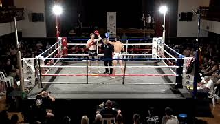 INSANE Pro Muay Thai KO (Round 3) | Brodie Davenport vs Sean Duff | SA Muay Thai League 07/02/26