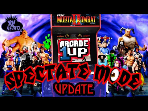 Yo! Retro #16 Arcade1Up Mortal Kombat Spectator Mode Update! #arcade1up #mortalkombat #yoretro #new