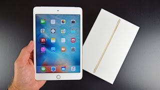 Apple iPad mini 4: Unboxing & Review(, 2015-09-18T02:00:00.000Z)