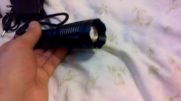 Review on LE® 1000lm Rechargeable CREE XM-L2 T6 LED Flashlight, Portable, Zoomable,