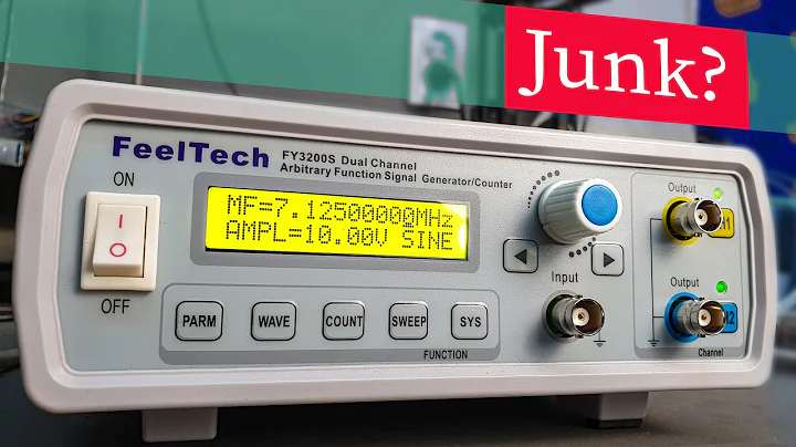 Gold or Junk? $37 AliExpress Signal Generator Teardown & Mods (FY3200)