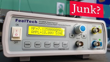 Gold or Junk? $37 AliExpress Signal Generator Teardown & Mods (FY3200)