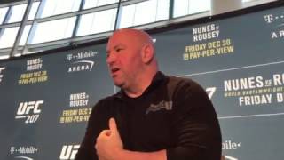 Dana White On Mike Goldberg 