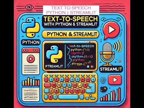 TEXT TO SPEECH | PYTHON | STREAMLIT