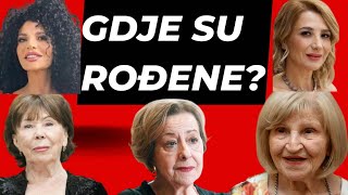 Pogledajte Odakle Su Naše Poznate Glumice Iznenaditi Ćete Se