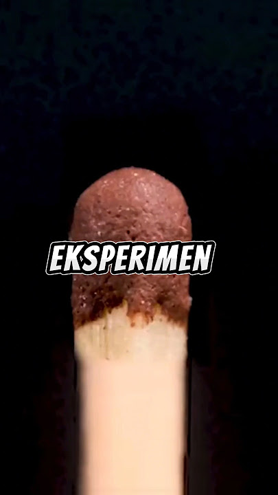 Batang Korek api menyala saat di gesekan ❓ Begini Faktanya ❗ #shorts #percobaan #experiment