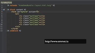 [Video PHPStorm Shortcuts] - Emmet Syntax